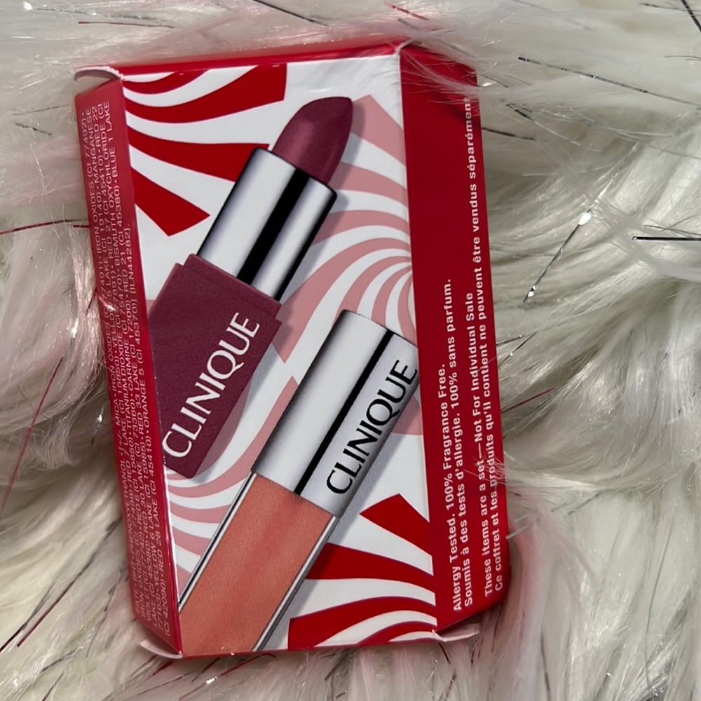 Clinique lip color and gloss